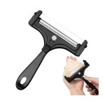 Coupe fromage avec rouleau et 3 fil de coupe paisseur de coupe variable pour fromage et beurre coupe ...