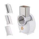 Coupe - l�gumes �lectrique 3 en 1 mlbq cy - 661 sans fil blanc - multifonction cuisine