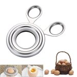 Coupe - oeuf - acier inoxydable - ouvre - oeuf à la coque - durable - facile à utiliser - pour ?ufs s ... Coupe - oeuf - acier inoxydable - ouvre - oeuf à la coque - durable - facile à utiliser - pour ?ufs s ...