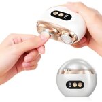 Coupe - ongles �lectrique 2 en 1 - febest - 3 vitesses - lame spirale - lumi�re led - ultra - silencieux ...