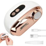 Coupe - ongles �lectrique 2 en 1 pour mains et pieds lime ongles automatique avec led et recharge usb ...