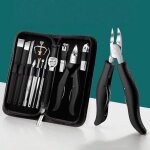 Coupe - ongles professionnels en acier inoxydable - outils de p�dicure - pour ongles �pais et incarn�s ...