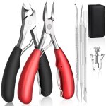 Coupe ongle professionnel pince  coupe ongle pied ciseaux  ongles pieds set doutils de pdicure ongles ...