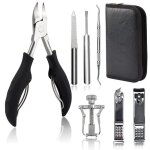 Coupe ongles professionnel pince coupe ongle pied coupe - ongles pour ongles �pais et durs ongles kit ...