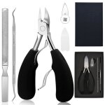 Coupe ongle professionnel - pince  coupe ongle pied pince ongle incarn 3 pcs trousse dentretien des ...