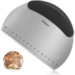 Coupe pte - corne de ptissier - grattoir  ptisserie en acier inoxydable ustensile de cuisine avec ...