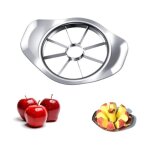Coupe pomme acier inoxydable trancheuse de pomme 8 lames coupe pomme en quartierpèle - découpe - epluche ... Coupe pomme acier inoxydable trancheuse de pomme 8 lames coupe pomme en quartierpèle - découpe - epluche ...