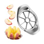 Coupe - pommes acier inoxydable trancheuse de pomme coupe - fruits vide - pomme � poign�e avec acier ...