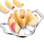 Coupe pomme - inoxydable - 304 - poign�e antid�rapante - tranchant pr�cis - multi - fruits
