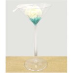 Coupe vase martini plastique 46cm ( monter)