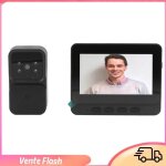 Coupe vido sans fil connexion stable 4. 3 pouces 2 voies interphone wifi video doorl