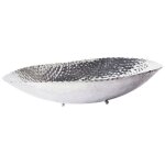 Coupelle d�corative argent�e ibrash