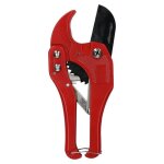 Coupeur de tube en plastique pvc � cliquet pour tuyaux jusqu� 42mm plomberie