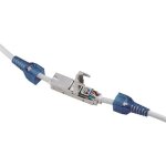 Coupleur rseau cat. 6 - goobay - blind stp - compact - installation sans outils - zinc solide