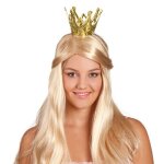 Couronne - boland - couronne amy - plastique dor� - d�guisement princesse / reine