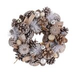 Couronne de lavent trésors des bois 24cm Couronne de lavent trésors des bois 24cm