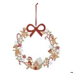 Couronne pain dpice d. 33cm bois - atmosphera createur dinterieur