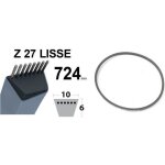 Courroie tondeuse honda castelgarden z27 trapezodale 10mm x 724mm alpina ggp transmission