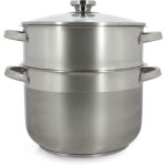 Couscoussier - menastyl - 4615450 - en acier inoxydable - 10 litres - tous feux dont induction Couscoussier - menastyl - 4615450 - en acier inoxydable - 10 litres - tous feux dont induction