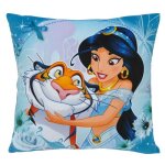 Coussin 35x35cm disney princesse jasmine