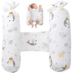 Coussins anti - roulis réglables pour bébéen forme de barbe à papa douxpositionneur de sommeil - amovible ... Coussins anti - roulis réglables pour bébéen forme de barbe à papa douxpositionneur de sommeil - amovible ...