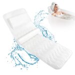 Coussin baignoire corps complet 123�40 cm pour une taille de 160 � 180 cm coussin baignoire avec 11 ventouses ...