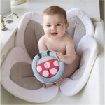 Coussin de bain - sige de bain pour bb - gris - 80 * 80 * 2. 5 cm