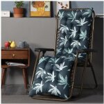 Coussin bain de soleil jardin pliable anti - drapant - marque - modle - epais confort - 48x170cm - ...