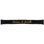 Coussin bas de porte moutonneux brod�
