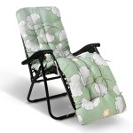 Coussin de chaise longue coussin de chaise longue bain de soleil matelas coussin pour bain de soleil ...