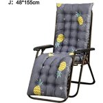 Coussin chaise longue bain de soleilcoussin transat jardin exterieur 48 * 155cm ( pas compris transat) ...