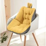 Coussin de chaise - non sp�cifi� - 45x45 cm - jaune - ergonomique - anti - escars