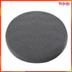 Coussin de chaise rond - akozon - 40x40x45 cm - mousse � m�moire de forme - d�houssable lavable - antid�rapant ...