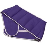 Coussins chauffants coussin - ceinture aux graines de lin  sept compartiments avec fermeture  bande ...