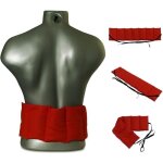Coussins chauffants coussin aux noyaux de cerises à 7 compartiments avec sangle - 65x15 cm - rouge - ... Coussins chauffants coussin aux noyaux de cerises à 7 compartiments avec sangle - 65x15 cm - rouge - ...