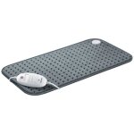 Coussin chauffant xxl gris beurer hk 123 - 3 r�glages de temp�rature - lavable en machine