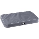 Coussin pour chien - 80x50x8 cm hydrofuge anti rayures rsistant  lusure - ferplast - polo - gris - ...