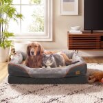 Coussin chien déhoussable et lavable 120cm panier orthopédique pour grand chien lit canape pour chien ... Coussin chien déhoussable et lavable 120cm panier orthopédique pour grand chien lit canape pour chien ...