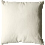 Coussin - home maison - ecru - 60 x 60 cm - dhoussable - coton naturel