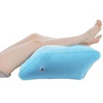 Coussin d�l�vation des jambes - gonflable en pvc - soutien du genou - r�duction du gonflement - confort ...