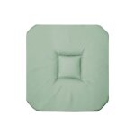 Coussin galette de chaise 4 rabats uni panamas