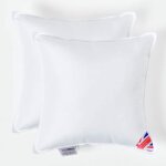 Coussin de garnissage en microfibre 40 x 40 cm ? lot de 2