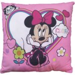 Coussin imprimé 100% coton disney minnie shopping. taille : 40x40 cm Coussin imprimé 100% coton disney minnie shopping. taille : 40x40 cm