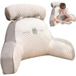 Coussin de lecture - soie glac�e - rembourrage en coton pp - design rectangulaire - confort int�rieur ...