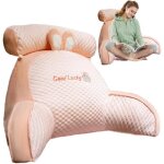 Coussin de lecture - noname - rose - soutien ergonomique - confort optimal - int�rieur