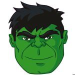 Coussin - marvel - hulk 3d - d�houssable - vert - carr�