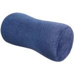 Coussin traversin ergonomique mousse  mmoire 27x12cm - coussin voiture - coussin cou - coussin lombaire ...