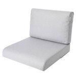 Coussin - nel - 50x50 cm - gris fonc� - ext�rieur - relaxation
