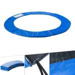 Arebos coussin de protection pour trampoline - 427 cm - bleu