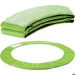 Coussin de protection trampoline - luskyka� - diam�tre 183 cm - vert clair - r�sistant aux uv - imperm�able ...